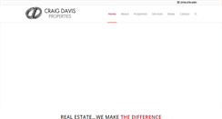 Desktop Screenshot of craigdavisproperties.com